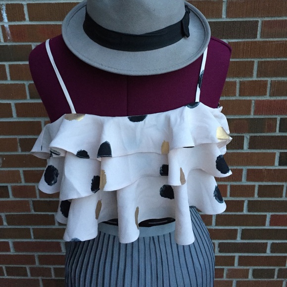 Polka dot crop top - Picture 7 of 9